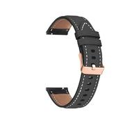 18mm Women's Strap For Huawei Watch GT6 GT5 GT4 41mm Replacement Wristband For Huawei GT5pro 42mm Leather Band Bracelet(Black,For GT6 41mm)