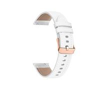 18mm Women's Strap For Huawei Watch GT6 GT5 GT4 41mm Replacement Wristband For Huawei GT5pro 42mm Leather Band Bracelet(WHITE,18mm)