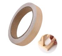 18mm x 10m Oak Melamine Edging Tape, PVC Self Adhesive Furniture Trim Edging Strips Wood Veneer Without Ironing Pre Glued Edge Banding for Cabinet Repair Furniture Restoration DIY Furniture Edge