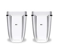18oz Cup for Compatible with Nutribullet 600W/900w Replacement Parts Blender Juicer Mixer (2 Pack)