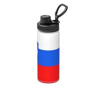 18oz Flag of Slovenia Printed Water Bottle, Keeps Drinks hot or Cold, Suitable for Running, Mountaineering, Cycling, and Outdoor Hiking.
