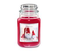 18Oz Scented Glass Jar Candle Gonk Magic 104H Burn Time With 8 Pcs Wax Melts