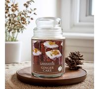 18Oz Scented Jar Candle Ginger Cake
