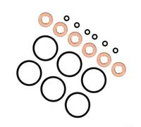 18Pc Fuel Injector O-Ring Set For BMW,With Copper Washers