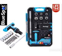 BlueSpot Tools Blue Spot Tools - 18-Piece Ratchet Screwdriver Bit & Socket Set