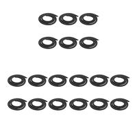 18Pcs 1M E-Bike Cable Pipe Protection Spiral Wrap Winding Cable Wire Protector Cover Tube for Scooter Motorcycle