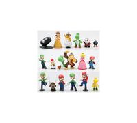 (18PCS-A) Super Mario Bros. Dolls Yoshi Peach Princess Luigi Odyssey Donkey Children's Gift