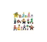 (18PCS-B) Super Mario Bros. Dolls Yoshi Peach Princess Luigi Odyssey Donkey Children's Gift