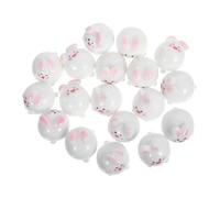 18pcs Bunny Ornament Realistic Easter Rabbit Figures for Cake Toppers Party Favors Home Decor Playful Miniature Dollhouse Decorations