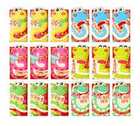 18Pcs Chinese New Year Red Envelopes,Small Lunar Red Packet Year of The Snake Hong Bao Lucky Money Cash 8 * 11.3CM with Cute Patterns for 2025 Spring Festival Christmas Birthday Wedding Supplies