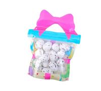 18pcs Coloured Speckled Eggs Small Colourful Foam Foam Eggs Party Centrepieces for Home Decoration and Basket Fillers