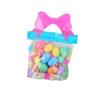 18pcs Coloured Speckled Eggs Small Colourful Foam Foam Eggs Party Centrepieces for Home Decoration and Basket Fillers