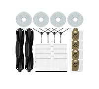 18PCS Compatible For Proscenic M9 / M8 Robot Vacuum Cleaner Spare Parts Accessories， Main Side Brush，Hepa Filter，Mop Cloth，Dust Bag
