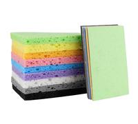 18Pcs Compostable Pop Up Eco Sponges,Eco Sponge Washing Up-Expanding, Natural Cellulose, Biodegradable sponges,Plastic Free,Compostable, Reusable Sponge Scourer for Kitchen,Bathroom(9 Color)
