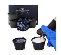 18pcs Disposable Tattoo Dip Cup Caps for Tattoo needle and Tips cleaning