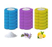 18PCS Disposable Toilet Brush Refills Toilet Brush Head Replacement Toiltet Wand Refills 3 Layer Sponge Refills Brush Head for Bathroom Floor Drain Hand-Washing Basin