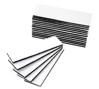 18pcs Double Side Reclosable Hook Loop Strips Tape, Hook and Loop Strip Tape, Double Sided Sticky Tape,Self Adhesive Sticky Heavy Duty Strong Reusable Wall Fastening Tape, 3x10cm