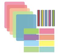 18pcs Dyslexia Overlays, Coloured Overlays for Dyslexia, Dyslexia Reading Sheets, Coloured Dyslexia Aids for Reading Beginner, Dyslexia, ADHD, Irlens Syndrome, Reduce Visual Stress