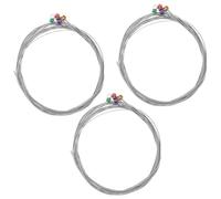 18Pcs Electric Guitar Strings Electric 6 Strings Set E-1st B-2nd G-3rd D-4th A-5th E-6th, Stainless Steel Core