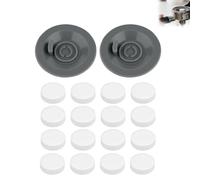 18pcs Espresso Cleaning Disc Set with Cleaning Tablets, 2 x 54 mm Coffee Machine Backflush Cleaning Discs and 16 Tablets, Coffee Machine Cleaning Accessories for 54 mm Home Coffee Machines