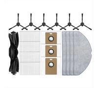 18PCS for Tapo RV30 Max /RV30 Plus /RV20 Vacuum Parts Main Side Brush Filters Mop Cloth Dust Bags