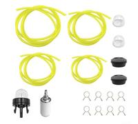 18PCS Fuel Hose and Filter Kit for Lawn Mower Compatible with Chainsaws Trimmers and Other Equipment