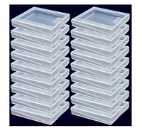 18PCS Game Cartridge Case for Gameboy Color Clear Dust Cover Case Transparent Protective Game Card Storage Box for Nintendo Gameboy Color GBC GB GBP
