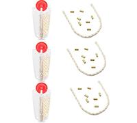 18Pcs Genuine Flints Replacement,3Pcs for Zippo Lighter Wick,1Pcs Genuine flint dispenser,for Zippo Windproof Lighters Replacing the Flint and Zippo Wick
