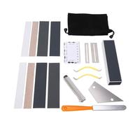 18PCS Guitar Luthier Tool Set Multifunctional Guitar Maintenance Kit Professional Repair Tools for Electric Guitar Bass Mandolin Banjo Ukulele Aluminum Alloy Stainless Steel