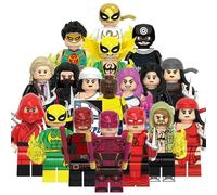 18PCS Marvel Rivals Daredevil The Hand Ninja MiniFigures Bricks Gifts Fit Lego
