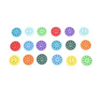 18PCS Math Fact Fidget Toy PC Multiplication and Division Math Learning Educational Toy for Kids