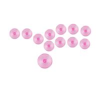 18pcs Mechanical Button Caps Arcade Button Accessories Push Button Caps Replacement Caps For Caps