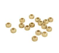 18Pcs Metal Tuning Peg Gear for Classical Guitar, 1:18 Hex Hole String Tuners