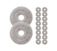 18PCS Mop Cloth Compatible for Mijia M40 D110CN Replacement Parts Accessories Consumables