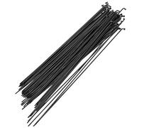 18Pcs Mountain Road Bike Steel 14G/14K 2.0mm Spokes Bicycles Spokes 14/16/20/451/26/27.5/29 Inch Bike Spokes 132-206mm Spoke Parts Cycling(18 pcs 198mm)