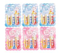 18Pcs Plastic Bubbles Blow, Plastic Bubbles Toys, Large Bubble Balloons for Schools Party Birthday Gift