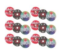 18pcs Record Player Car Vent Clip Air Freshener Pe Retro Style