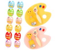 18pcs Resin DIY Jewelry Charms with Fish Painting Tray Design Premium Pendant Charms for Necklace Earring Bracelet Keychain Making Easy to Use Craft Accessories for Adults