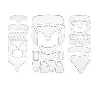 18PCS Reusable Silicone Patches Rimpel Pads Wrinkle Removal Sticker Sticker Eye Face Forehead Skin Care