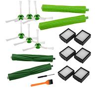 18Pcs Roller Brush Filter Side Brush Kit Fit for IRobot Roomba I7 I7+/ I7 Plus E5 E6 E7 Vacuum