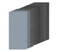 18Pcs Sandpaper Set, 400 to 5000 Grit Fine Sand Paper, Wet and Dry Sandpaper, Multi Grit Sand Paper for Wood, Walls, Glass, Plastic, Home Improvement and Car Paintwork Sanding