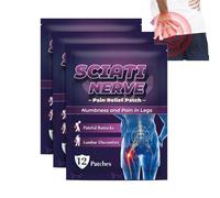 18Pcs Sci/atica Pa/in Relief Patches,Herbal Patches for Sci/ATIC Ner/ve,Sci/atica Pa/in Relief Products,Elastic Fabric Scia/tic Pa/in Relief Patch,Back Pa/in,Sheets Pa/in Reducing Patch