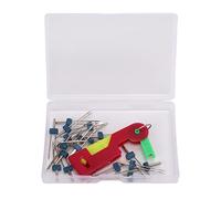 18Pcs Sewing Machine Double Needle Set, Stainless Steel Twin Needles for Household Sewing Machines, Practical Design with Threader and Plastic Box, High Toughness Double Stretch Ne (3 Models of