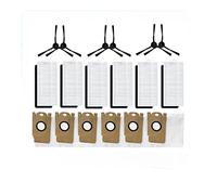 18Pcs Side Brush HEPA Filter Dust Bag Robot Vacuum Cleaner Parts Washable Replacement. Compatible for Lydsto G2