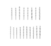 18Pcs Small Twist Drill Bit Set High Speed Steel Drill Bits Small Drills Bits for Pin Vise and Rotary Tool Hole Drilling Tool