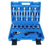 18pcs Suspension Shock Absorber Strut Nut Removal Tool Socket Kit