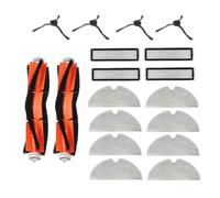 18Pcs Vacuum Cleaner Side Brush Filter Mop Main Brush Replacement Accessories,Compatible For Dream D9 / Bot L10 Pro L10