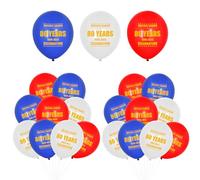 18pcs VE Day Anniversary Balloons, 80th VE Day Anniversary Balloon, Victory In Europe Decorations, Celebration VE Day Balloons for Home Garden Outdoors Decorations