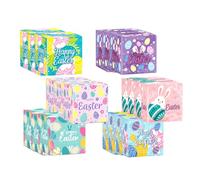 18Pieces Easters Boxes Colorful Paper Boxes Colorful Candy Box School Event Supplies For Party Charm And Gifts