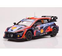 Compatible with Hyundai i20 N Rally1 Nº11 Neuville/Wydaeghe Rally Monte Carlo 1:18 IXO Models 18RMC153A